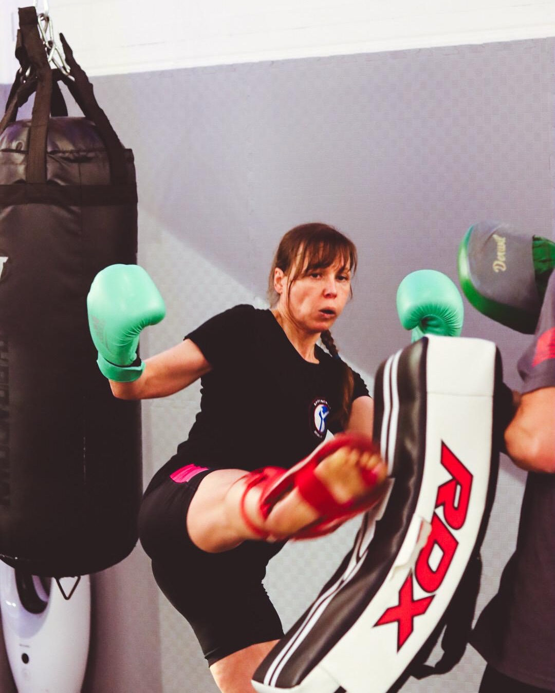 Roundhouse Kick von oben