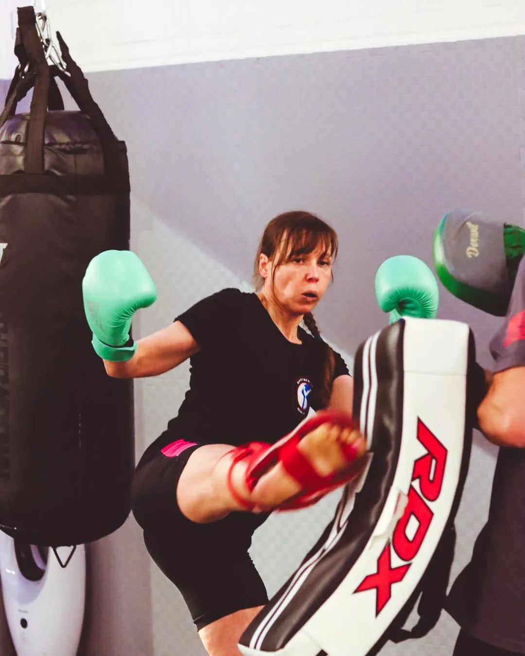 Roundhouse Kick von oben